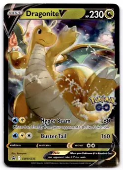 Dragonite V SWSH235 Holo Promo Sword & Shield Promo Pokemon Holo Near Mint - Image 1