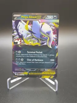 Mega Absol Ex 086/132 Pokemon Play! Prize Pack Series 8 Stamped Pack Fresh - NM - Image 1