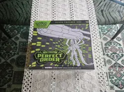 Pokemon TCG Perfect Order ETB Factory Sealed Brand New. (small tear on corner) - Image 1