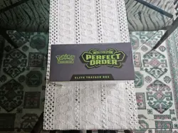 Pokemon TCG Perfect Order ETB Factory Sealed Brand New. (small tear on corner) - Image 5