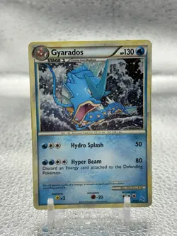 Pokemon TCG Gyarados HGSS Trainer Kit Regular 20/30 130HP Stage 1 Hydro Splash … - Image 1