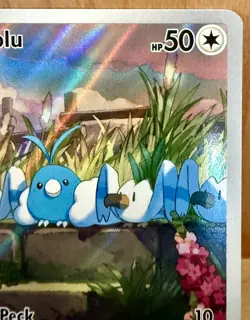 Swablu 213/182 SV04: Paradox Rift Illustration Rare Full Art Holo Pokemon TCG - Image 5