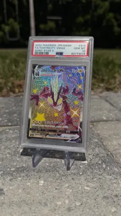 Pokemon 2020 Toxtricity VMAX 315/190 SSR Japanese Shiny Star V PSA 10 Gem Mint - Image 1