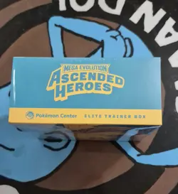 SEALED POKEMON CENTER ELITE TRAINER BOX ASCENDED HEROES W/ PROTECTIVE CASE - Image 3