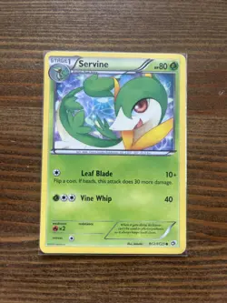 Pokemon TCG Servine RC2/RC25 Legendary Treasures: Radiant Collection - Image 1