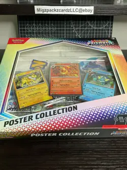 Pokemon TCG Scarlet & Violet Prismatic Evolutions Poster Collection - SEALED - - Image 1