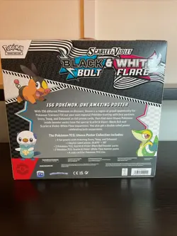 Pokemon TCG Scarlet & Violet Black Bolt & White Flare Poster Collection Sealed - Image 2