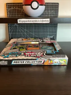 Pokemon TCG Scarlet & Violet Black Bolt & White Flare Poster Collection Sealed - Image 5