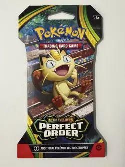 (HEAVY)🔥 31.58g Pokemon Perfect Order Sleeved Booster Pack Factory Sealed✅ - Image 2
