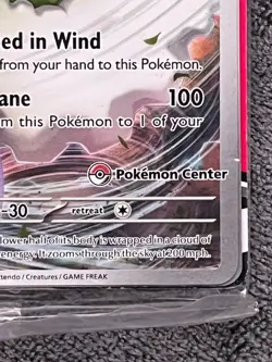 Thundurus & Tornadus Black Bolt & White Flare Pokemon Center ETB Promos + Sleeve - Image 3