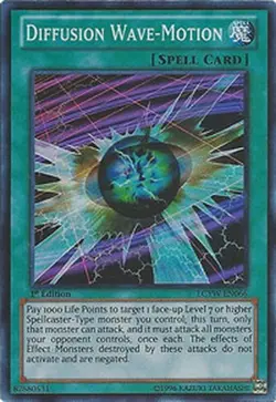 Yugioh - Diffusion Wave-Motion (Super Rare) (Unlimited) - LCYW-EN066 (P) - Image 1