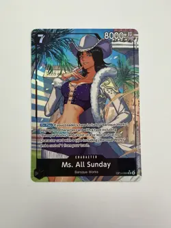 Ms. All Sunday (Alternate Art) - The Azure Sea's Seven (OP14) - Image 1