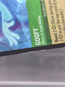 Disney Lorcana Goofy - Ghost of Jacob Marley 83/204 Winterspell Super Rare Foil - Image 2
