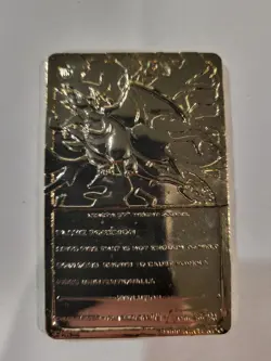 Lot of Five 1999 Burger King 23k Gold Plated Pokemon Cards (No Balls) - Image 3