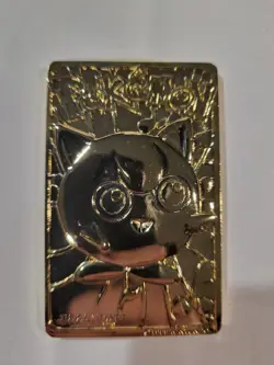 Lot of Five 1999 Burger King 23k Gold Plated Pokemon Cards (No Balls) - Image 4