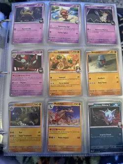 Pokemon Destined Rivals: Bulk card set of 80cards common/holo rare/reverse holo - Image 4