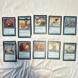 Magic: The Gathering Mirage 64 Card Lot - 1996 - Withering Boon - Image 1