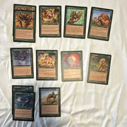 Magic: The Gathering Mirage 64 Card Lot - 1996 - Withering Boon - Image 3