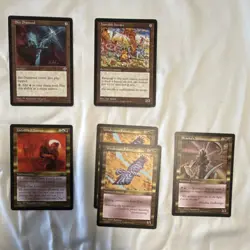 Magic: The Gathering Mirage 64 Card Lot - 1996 - Withering Boon - Image 4