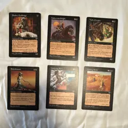 Magic: The Gathering Mirage 64 Card Lot - 1996 - Withering Boon - Image 5