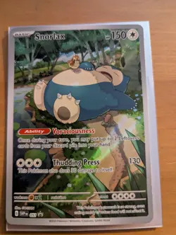 Snorlax 051 Sv: Scarlet & Violet Promo Cards Holo - Image 3