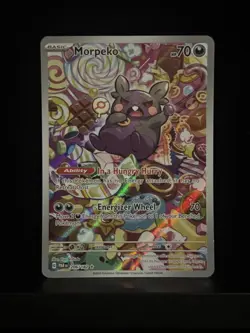 Pokemon - Morpeko - 206/182 - SV Paradox Rift - Illustration Rare Card - Image 1