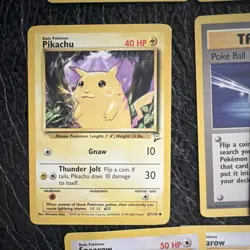 Pokemon TCG Base Set 15 Card Lot Wizards Pikachu Charmander Charmeleon Poliwhirl - Image 4