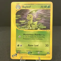 Bayleef 71/165 Expedition Base Set 2002 Vintage Pokemon TCG Card - Image 1