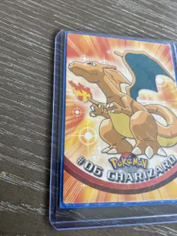Topps Charizard 06 NON- Holo Blue Label TV Animation Pokemon Card LP - Image 3