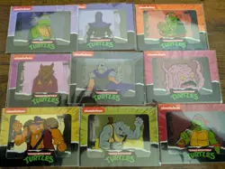 Cybercel TMNT Lot Of 9 Common Cards Codes Unscanned Ninja Turtles - Image 1
