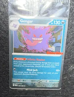 Sealed Pokemon Gengar 130 HP 050/088 GameStop Promo Holo Exclusive Card - Image 2