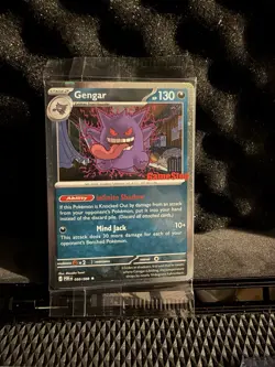 Pokemon Gengar GameStop Promo Holo Card 050/088 130 HP Mind Jack Stamped - Image 1