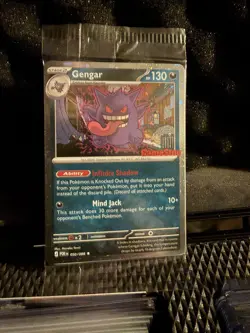 Pokemon Gengar GameStop Promo Holo Card 050/088 130 HP Mind Jack Stamped - Image 2
