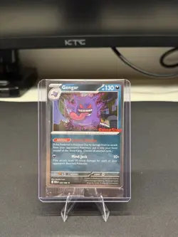 Pokemon Gengar GameStop Promo Card 050/088 NM SEALED - Image 1