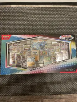 🔥Pokemon Lucario Ex & Tyranitar Ex Premium Collection Prismatic Ev. IN HAND - Image 1