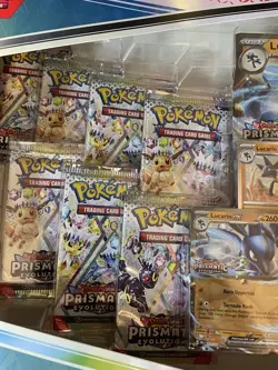 🔥Pokemon Lucario Ex & Tyranitar Ex Premium Collection Prismatic Ev. IN HAND - Image 3