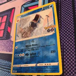 Gyarados 022/078 Pokemon GO (Reverse Holo Rare) Pokemon Card - Image 3