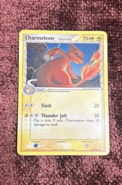 Pokemon Charmeleon 30/100 Crystal Guardians Regular Uncommon 70 HP Card 2006 - Image 1