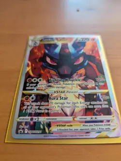 Lucario VSTAR SWSH291 SWSH: Sword & Shield Promo Cards Holo - Image 2