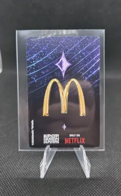 2026 McDonalds K-Pop Demon Hunter BABY BB Foil Collectible Card Saja Boys - Image 2