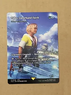 Tidus, Zanarkand Fayth Thrasios, Triton Hero (Showcase) Final Fantasy Regular - Image 1