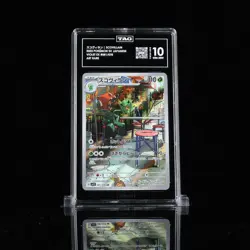 2023 POKEMON JPN SV1V-VIOLET EX ART RARE #081 SCOVILLAIN TAG 10 - Image 1