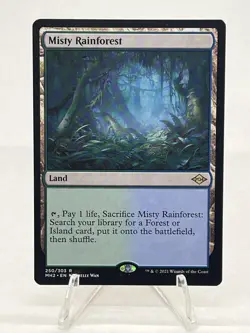 Misty Rainforest (Extended Art) #477 Modern Horizons 2 250001 - Image 1