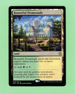 MTG - BOUNTIFUL PROMENADE 348/361 R CLB 2022 - Image 1