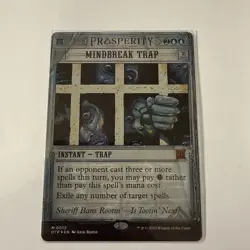[1x] Mindbreak Trap - Foil Near Mint, English Outlaws Singles MTG Magic - OTP - Image 1