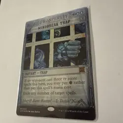 [1x] Mindbreak Trap - Foil Near Mint, English Outlaws Singles MTG Magic - OTP - Image 2