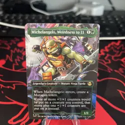 Michelangelo, Weirdness to 11 (Borderless) Teenage Mutant Ninja Turtles Regular - Image 1