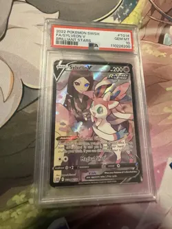 2022 POKEMON SWSH FA/SYLVEON V BRILLIANT STARS #TG14/TG30 - Image 2