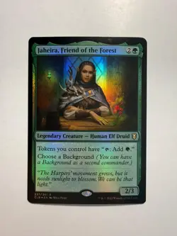 Jaheira, Friend of the Forest 237 MTG Battle for Baldur's Gate Foil - Image 1