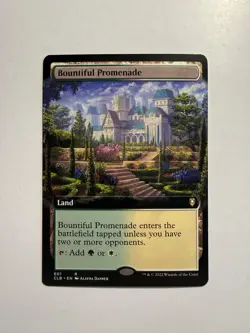 Bountiful Promenade (Extended Art) 601 MTG Battle for Baldur's Gate - Image 1